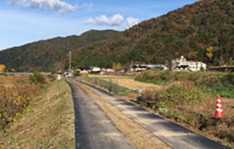 未舗装道路養生