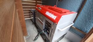 非常用発電機　設置状況１
